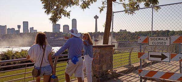 some work going on Sept 2024 at Prospect Point