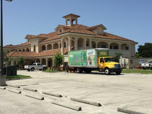 Green Energy Builders provided Spray Foam Insulation for this new clubhouse.