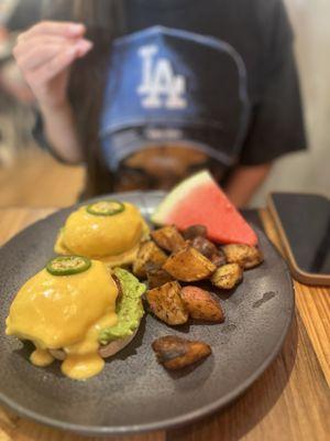 Chorizo Benedict