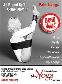 Best of the Best Yoga Studio In the Coachella Valley 4 years running!