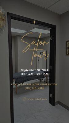 Calling all Estheticians! Join us for an exclusive salon tour and envision your future in a space designed just for you!