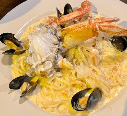 Delicious Seafood Pasta @Orleans Bistro & Grill