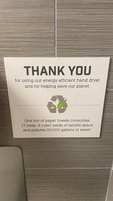 Environmental message