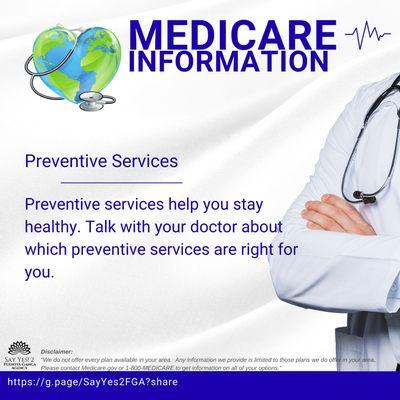 MEDICARE - Preventive Services