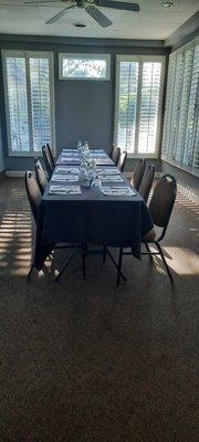 Private dining available for reservations