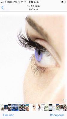 Eyelashes extensions en Mary NAILS Bar ubicados en 8224 W FLAGLER ST, abiertos de lunes a sábado de 10:30 am a 7:30 pm