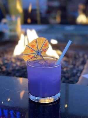 Ube horchata with rum ($12)