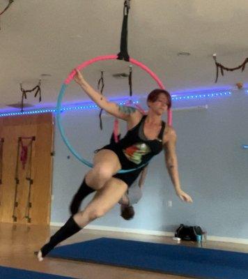 Aerial Lyra Hoop