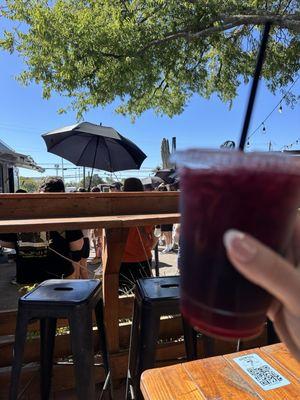 Hibiscus Mint Iced Tea