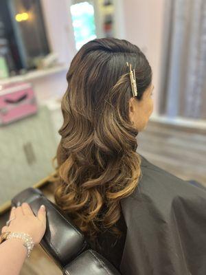 Wedding hair