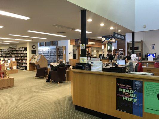 Library main area