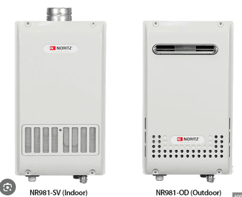 tankless water heater