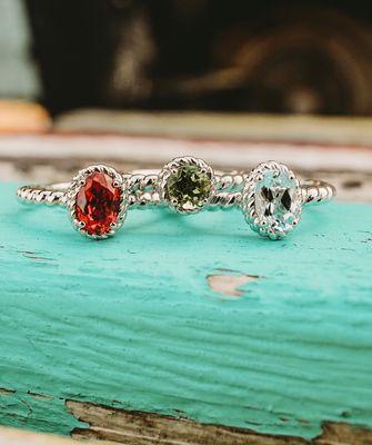 Mother's ring or Birthstone rings