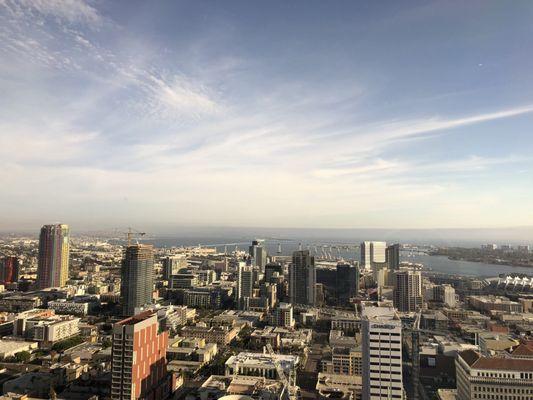 What a view from the 34th floor!