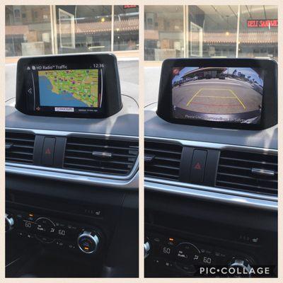 Gps and backup camera