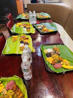 Sadhya delicacies