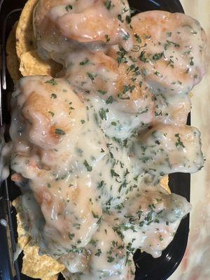 Shrimp with Mustard Sauce