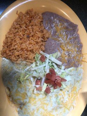 Chile relleno  dish