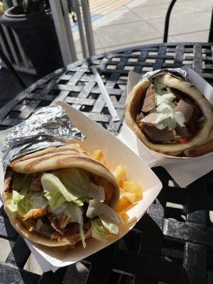 # 1 Gyro and chicken gyro