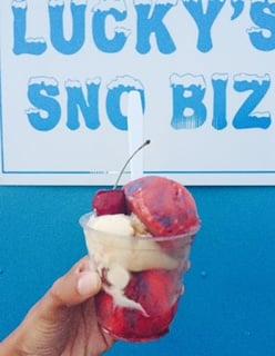 Lucky's sno biz is going to start something new called the Gelato ( Coming soon)