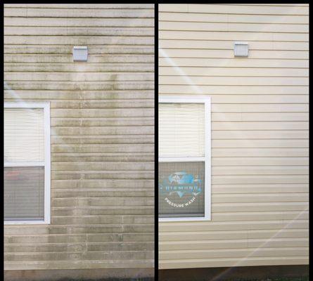 Vinyl House Washing Pressure Washing Greensboro NC High Point NC Winston Salem NC