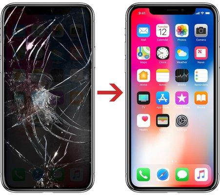 IPhone X ,XS ,XS Max, 11 Pro, 11 Pro Max  screen repair. Top quality Soft OLED screens!