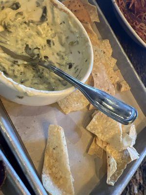 Spinach dip. So GOOD