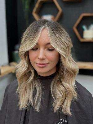 Blonde balayage