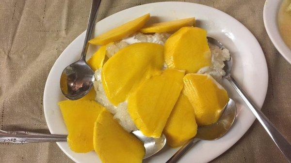 Sticky Mango Rice