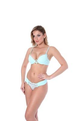 Enticing Mint Bra and Panty Set---
 Reg:  $55.00
 Sale: $35.00