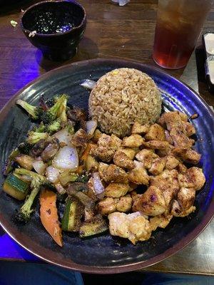 Hibachi Chicken with Fried Rice