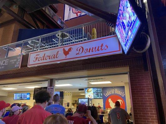 the line @ Federal Donuts