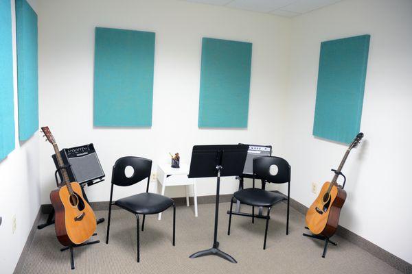 Our guitar and string studio.