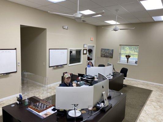 Zachary Gregoire and Ana Gregoire, in the War Room!