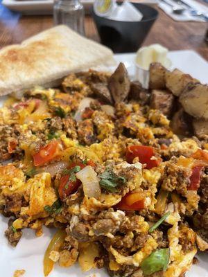 Chorizo scramble 3