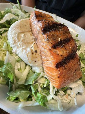 Burrata Salad with Salmon