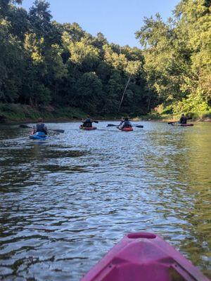 Starting out kayaking