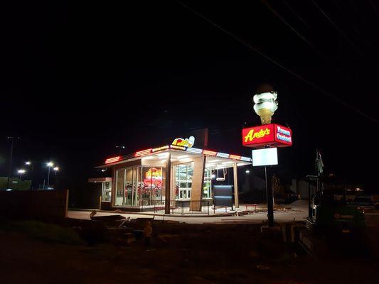 Andy's Frozen Custard in Murfreesboro, TN.