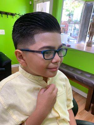 Welcome Back To School Lowfade@RockitbarberShop@Pilsen By Oscar C.