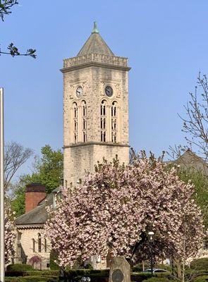 Church's clock still works!