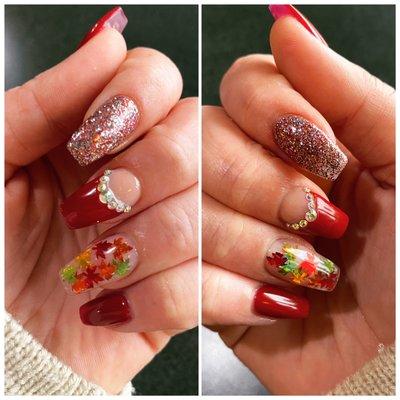 Autum nails by KC