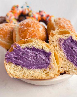 Ube malasada