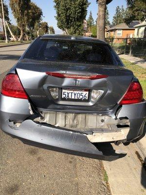 Honda Accord 2007 before & after