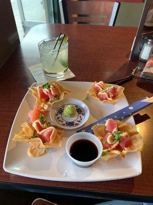 Ahi Tuna Crisps