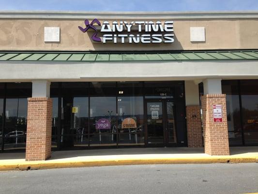 The perfect place to workout 24/7 Anytime Fitness of Waynesboro.  Close to home and work, with top of the line equipment.