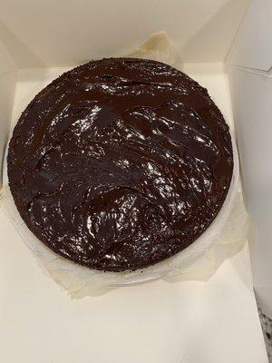 Flourless chocolate cake