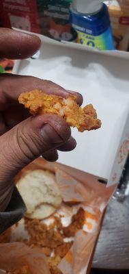 Breading... I mean shrimp.