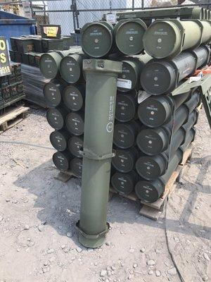 120 mm cylinders great long term rifle storage $10ea