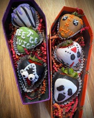 Beetlejuice & Horror Strawberry Sets