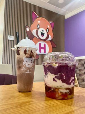 Iskrambol and "half" size Halo Halo